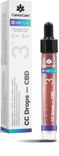 CannaCare CBD PLUS CC Drops – CBD 3 % podpora činnosti nervové soustavy