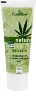 Cannaderm Natura 24 Cream for dry and sensitive skin krema za suho in občutljivo kožo