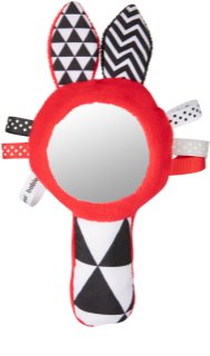 Canpol babies Sensory contrast squeaky toy with Mirror