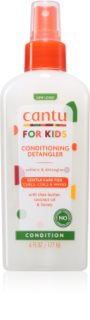 CANTU For Kids Care Detangler Spray För lätt kamning För vågigt och lockigt hår 177 ml