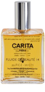 Carita Lait de Beauté 14 óleo seco nutritivo para rosto, corpo e cabelo