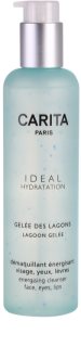 Carita Ideal Hydratation gel de limpeza energizante para rosto e olhos