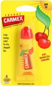 Carmex Cherry bálsamo para lábios em tubo SPF 15
