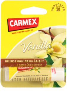 Carmex Vanilla bálsamo hidratante para lábios em stick SPF 15