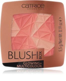 Catrice Blush Box Glowing + Multicolour  blush iluminador