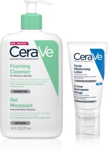 CeraVe Cleansers Foaming Cleanser ensemble pour peaux normales à grasses