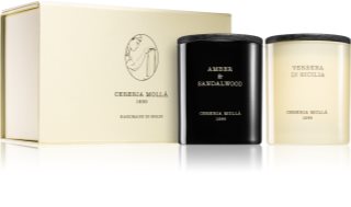 Cereria Mollá Boutique Amber & Sandalwood, Verbena di Sicilia σετ δώρου ΙΙ.
