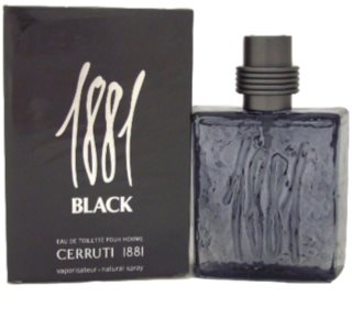 Cerruti 1881 Black eau de toilette para homens