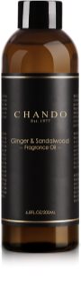 Chando Fragrance Oil Ginger & Sandalwood recarga de aroma para difusores