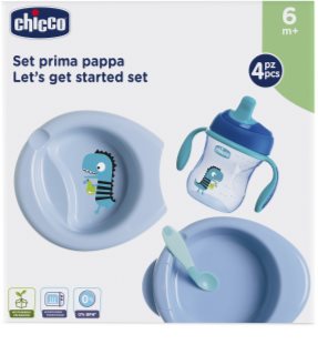 Chicco Let's Get Started dinnerware set