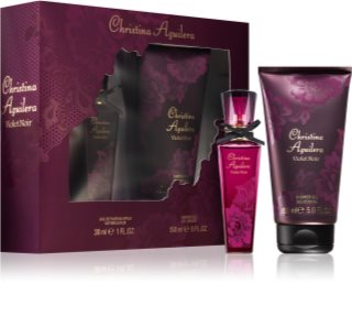 Christina Aguilera Violet Noir подарочный набор для женщин
