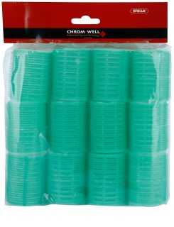 Chromwell Accessories Green Velcro hårspolar för hår