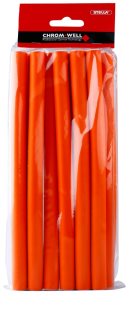 Chromwell Accessories Orange Långa papiljotter