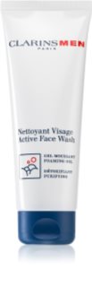 Clarins Men Active Face Wash gel detergente in schiuma per uomo