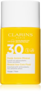 Clarins Mineral Sun Care Fluid fluido mineral com filtro solar para o rosto SPF 30