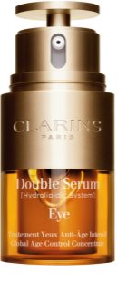 Clarins Double Serum Eye Pretgrumbu acu serums ar barojošu efektu