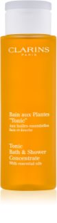 Clarins Tonic Bath & Shower Concentrate Dusch- och badtvål Med eteriska oljor