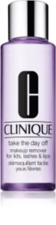 Clinique Take The Day Off™ Makeup Remover For Lids, Lashes & Lips kétfázisú festéklemosó szemre és az ajkakra
