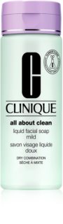 Clinique Liquid Facial Soap tekuté mýdlo pro suchou a smíšenou pleť