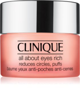 Clinique All About Eyes™ Rich crema hidratante para contorno de ojos antibolsas y antiojeras