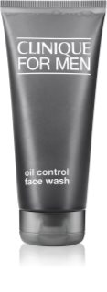 Clinique For Men™ Oil Control Face Wash čisticí gel pro normální až mastnou pleť