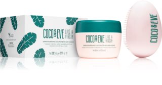 Coco & Eve Like A Virgin Super Nourishing Coconut & Fig Hair Masque set pentru un aspect perfect al parului