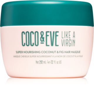 Coco & Eve Like A Virgin Super Nourishing Coconut & Fig Hair Masque Syväravitseva Naamio Kiiltäville Ja Pehmeille Hiuksille