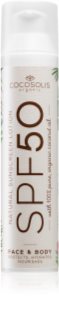COCOSOLIS Natural Sunscreen Lotion crème protectrice solaire SPF 50