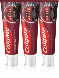 Colgate Max White Charcoal Blekande tandkräm med aktivt kol