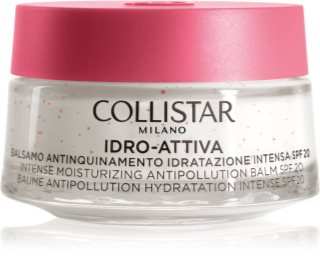 Collistar Idro-Attiva Intense Moisturizing Antipollution Balm intensyviai drėkinantis apsauginis balzamas SPF 20+