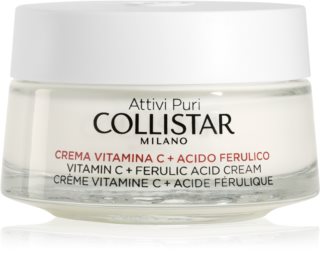 Collistar Attivi Puri Vitamin C + Ferulic Acid Cream Verhelderende Crème  met Vitamine C