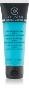 Collistar Molecular Gel 2 in 1 gel après-rasage + crème de jour hydratante effet anti-rides