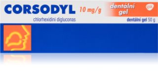 Corsodyl Corsodyl 10mg/g dentální gel