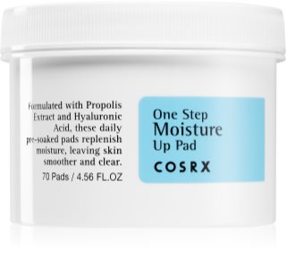 Cosrx One Step Moisture blazinice za piling lica s hidratantnim učinkom