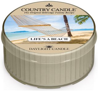 Country Candle Life's a Beach bougie chauffe-plat
