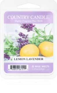 Country Candle Lemon Lavender κερί για αρωματική λάμπα