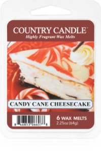 Country Candle Candy Cane Cheescake tartelette en cire