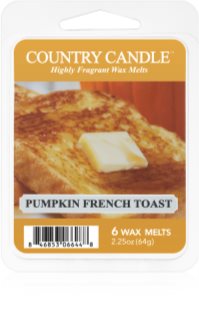 Country Candle Pumpkin French Toast κερί για αρωματική λάμπα