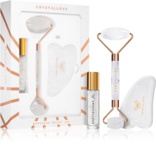Crystallove Quartz Beauty Set Clear Set med hudvård