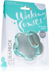Curaprox Baby Waking Senses Mordedor com escova de massagem e guiso