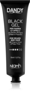 DANDY Black Gel gel negru pentru barbă și părul cărunt