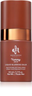 Danessa Myricks Beauty Yummy Skin Liquid Blurring Balm Setting Spray spray fixateur de maquillage pour un effet naturel