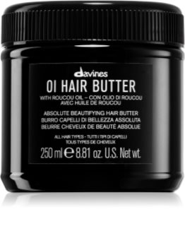 Davines OI Hair Butter tiefenwirksame nährende Butter für unnachgiebige und strapaziertes Haar 250 ml