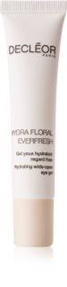 Decléor Hydra Floral Everfresh gel de olhos hidratante para iluminar e alisar pele