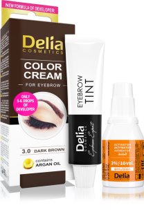 Delia Cosmetics Argan Oil brow colour