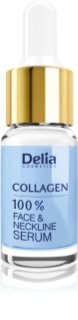 Delia Cosmetics Professional Face Care Collagen Intensiivinen Ryppyjä Ehkäisevä Kosteuttava Seerumi Kasvoille, Kaulalle Ja Rinnalle
