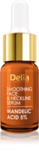 Delia Cosmetics Professional Face Care Mandelic Acid розгладжуюча сироватка з мигдалевою кислотою для шкіри обличчя, шиї та декольте