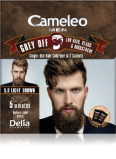 Delia Cosmetics Cameleo Men tinta monouso per coprire peli e capelli grigi