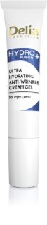 Delia Cosmetics Hydro Fusion + Fuktgivande ögonkräm  med effekt mot rynkor