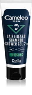 Delia Cosmetics Cameleo Men Hiustenpesuaine ja Vartalopesu Hiuksille, Parralle ja Vartalolle